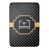 Tapis De Bain Motif point (devant Vertical)