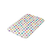 Tapis De Bain Motif Polka Dot élégant (Angle)