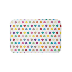 Tapis De Bain Motif Polka Dot élégant