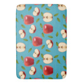 Tapis De Bain Motif Pomme Rouge (devant Vertical)