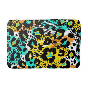 Tapis De Bain motif poster de animal