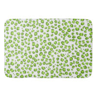 Motif Poster de animal Leopard moderne Green