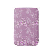 Tapis De Bain Motif pourpre d'orchidée (Devant (Vertical))