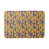 Tapis De Bain Motif Rainbow moderne (Devant)