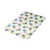 Tapis De Bain Motif Rainbow Watermelon (Angle)