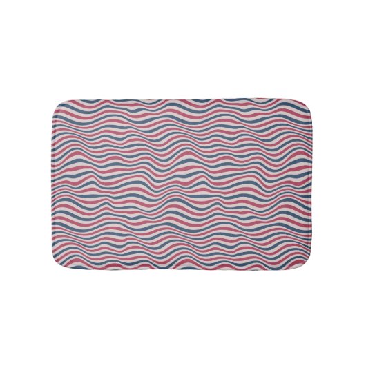Tapis De Bain Motif rayé 2 (Devant)