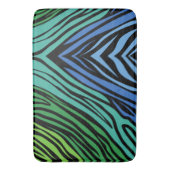 Tapis De Bain Motif rayures de zèbre (devant Vertical)