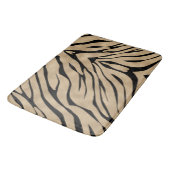 Tapis De Bain Motif rayures de zèbre (Angle)