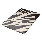 Tapis De Bain Motif rayures de zèbre (Angle)