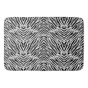 Tapis De Bain Motif rayures de zèbre