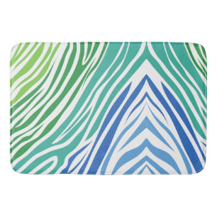 Tapis De Bain Motif rayures de zèbre