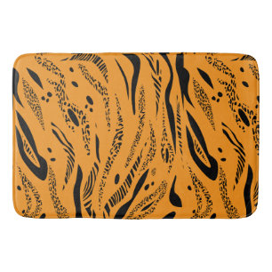 Tapis De Bain Motif rayures de zèbre