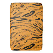 Tapis De Bain Motif rayures de zèbre (devant Vertical)