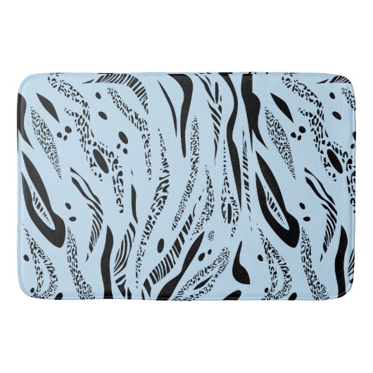 Tapis De Bain Motif rayures de zèbre (Devant)
