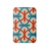 Tapis De Bain Motif Retro Summer Rainbow Stripes (Devant (Vertical))