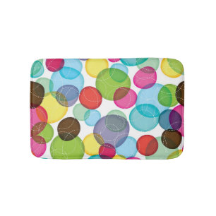 Tapis De Bain Motif rond 2 d'enfants de bulles