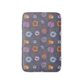 Tapis De Bain Motif rose de champ de résumé (Devant (Vertical))