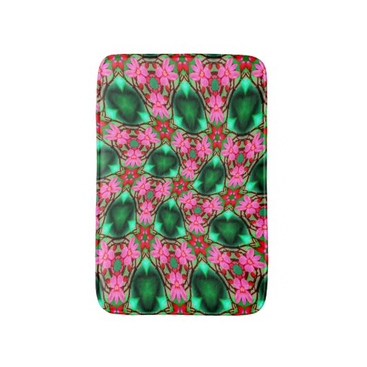 Tapis De Bain Motif Rose du désert (Devant (Vertical))