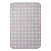 Tapis De Bain Motif rose et bleu (devant Vertical)