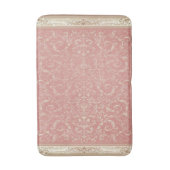 Tapis De Bain Motif rose floral oriental (Devant (Vertical))
