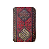 Tapis De Bain Motif rouge oriental no2 (Devant (Vertical))