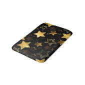Tapis De Bain Motif sans couture avec étoiles d'or (Angle)