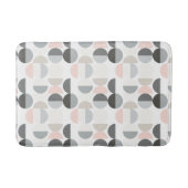 Tapis De Bain Motif scandinave de demi-cercle de style (Devant)