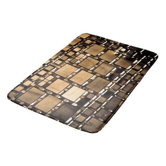 Tapis De Bain Motif Sepia Mirror (Angle)