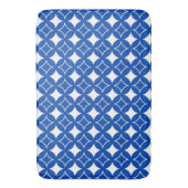 Tapis De Bain Motif shippo bleu et blanc (devant Vertical)