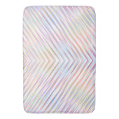 Tapis De Bain Motif simple moderne à bandes arc-en-ciel (devant Vertical)