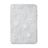 Tapis De Bain Motif Snowflake (Devant (Vertical))
