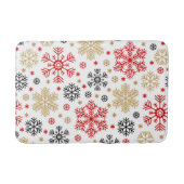 Tapis De Bain Motif Snowflake (Devant)