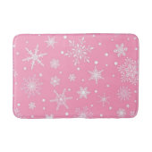 Tapis De Bain Motif Snowflake (Devant)