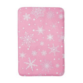 Tapis De Bain Motif Snowflake (Devant (Vertical))