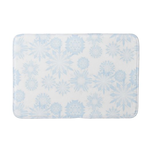 Tapis De Bain Motif Snowflake (Devant)