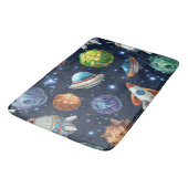 Tapis De Bain Motif spatial (Angle)