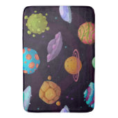 Tapis De Bain Motif spatial (devant Vertical)