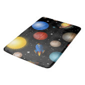 Tapis De Bain Motif spatial (Angle)