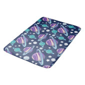 Tapis De Bain Motif spatial, Planètes, Étoiles, Galaxie, Cosmos (Angle)