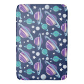 Tapis De Bain Motif spatial, Planètes, Étoiles, Galaxie, Cosmos (devant Vertical)