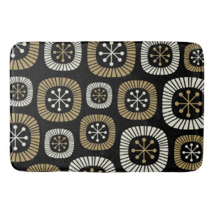 Tapis De Bain Motif Starburst moderne du milieu du siècle