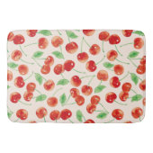 Tapis De Bain Motif Sweet Red Cherry (Devant)