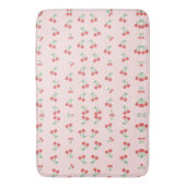 Tapis De Bain Motif Sweet Red Cherry (devant Vertical)