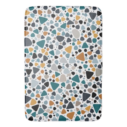 Tapis De Bain Motif Terrazzo (devant Vertical)