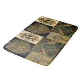 Tapis De Bain Motif textile Art nouveau Christopher (Angle)