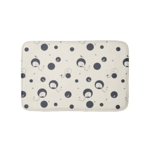 Tapis De Bain Motif timide d'éléphant