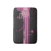 Tapis De Bain Motif tramé technique (Devant (Vertical))