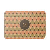 Tapis De Bain Motif triangles (Devant)