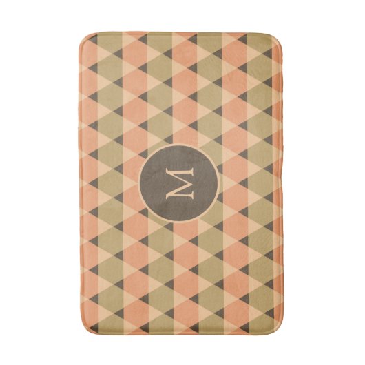 Tapis De Bain Motif triangles (Devant (Vertical))