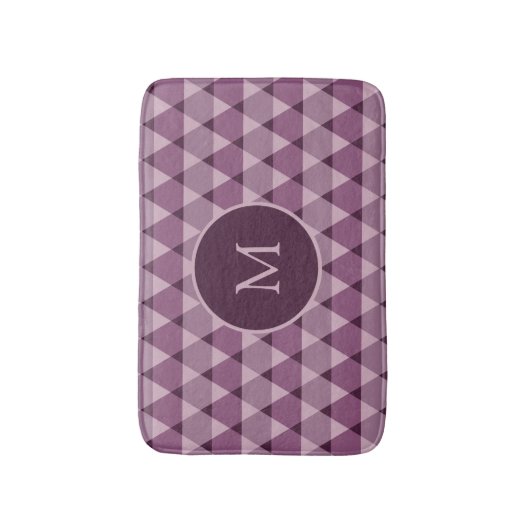 Tapis De Bain Motif triangles (Devant (Vertical))